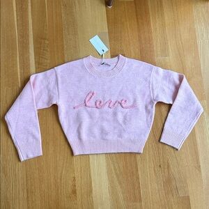 Endless Rose Light Pink Love Sweater